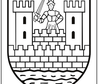 Knight Coat of Arms Coloring Page