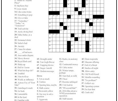 Crossword Puzzle #18 Crossword Puzzle #18