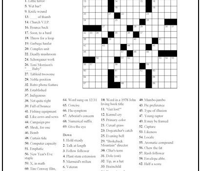 Crossword Puzzle #2 Crossword Puzzle #2