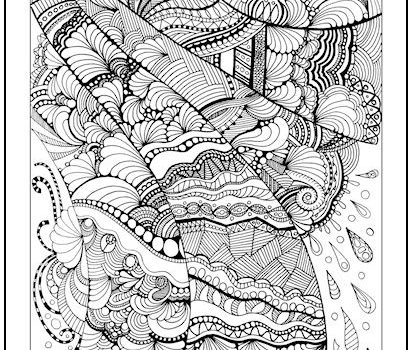 Timeless Tapestry Coloring Page