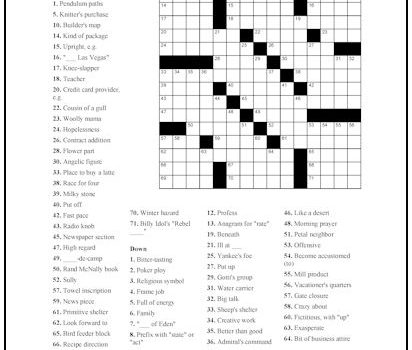 Crossword Puzzle #22 Crossword Puzzle #22