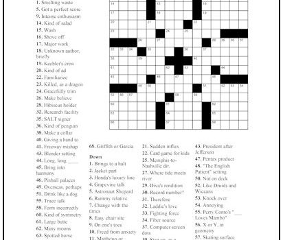 Crossword Puzzle #23 Crossword Puzzle #23