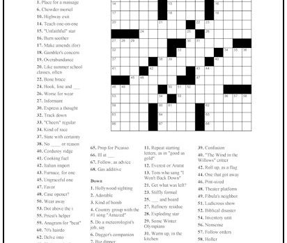 Crossword Puzzle #27 Crossword Puzzle #27