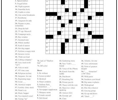 Crossword Puzzle #28 Crossword Puzzle #28
