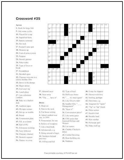 Crossword Puzzle #35