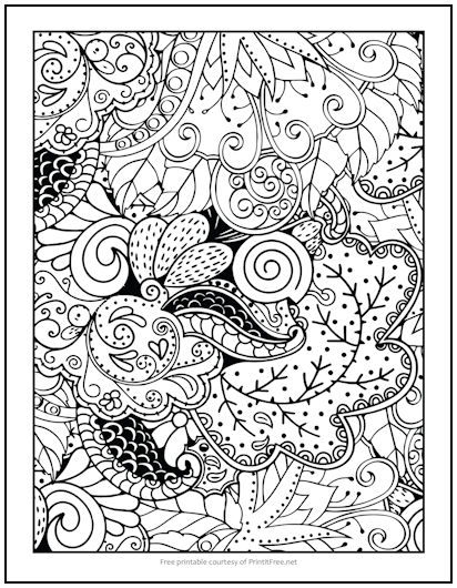 Butterfly Fantasy Coloring Page