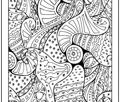 Underwater Fantasy Coloring Page