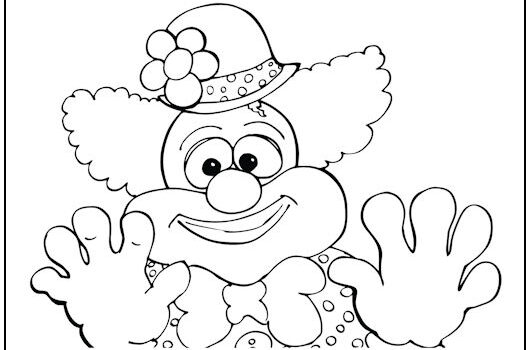 Bozo the Clown Coloring Page