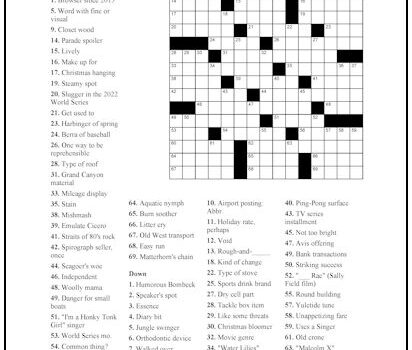 Crossword Puzzle #53