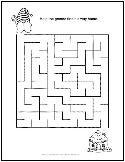 Gnome's Home Maze