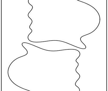 Waving Ghost No Eyes Cutout Shape Medium