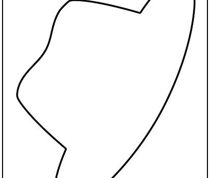 Men's Hat Cutout Shape Large