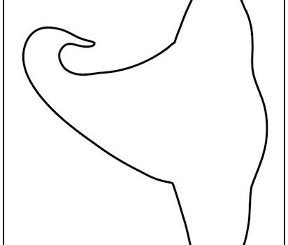 Witch's Hat Cutout Shape Large