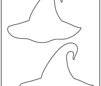 Witch's Hat Cutout Shapes Medium