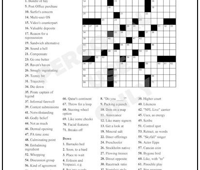Crossword Puzzle #73 Crossword Puzzle #73