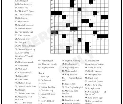 Crossword Puzzle #78