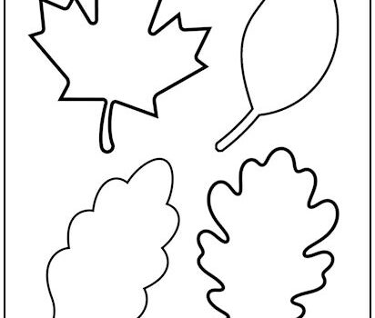 Assorted Autumn Leaves Cutout Shapes Small Assorted Autumn Leaves Cutout Shapes Small