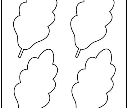 Autumn Leaf Cutout Shapes Small Autumn Leaf Cutout Shapes Small