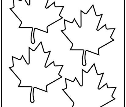 Maple Leaf Cutout Shapes Small Maple Leaf Cutout Shapes Small