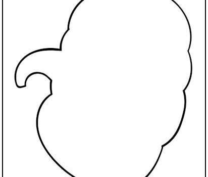 Halloween Pumpkins Cutout Shape Large Halloween Pumpkins Cutout Shape Large