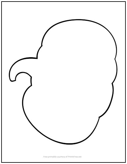 Halloween Pumpkins Cutout Shape Large