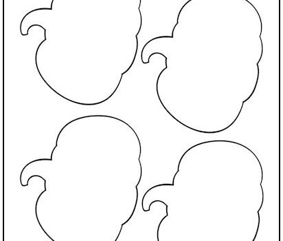 Halloween Pumpkins Cutout Shapes Small Halloween Pumpkins Cutout Shapes Small