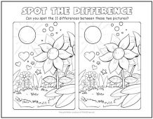 Free Printable Spot The Difference Picture Puzzles Print It Free