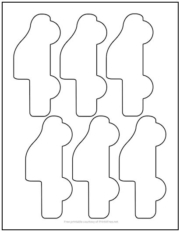 Pickup Truck Cutout Shapes Small