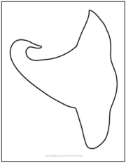 Witch's Hat Cutout Shape Large